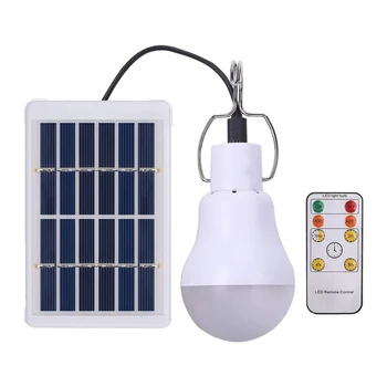 Солнечная лампочка мощностью 350ЛМ, портативный фонарь для кемпинга на солнечной энергии, светодиодный фонарь, уличная лампа, Походная рыболовная палатка, аварийная зарядка в помещении