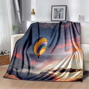 Тонкое одеяло с воздушным шаром, индивидуальное одеяло, индивидуальное одеяло, одеяла для кроватей, одеяло для кондиционирования воздуха