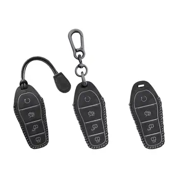 Чехол для ключей от автомобиля, замшевый держатель, подарки, стильный Уникальный прочный протектор для Byd Atto 3